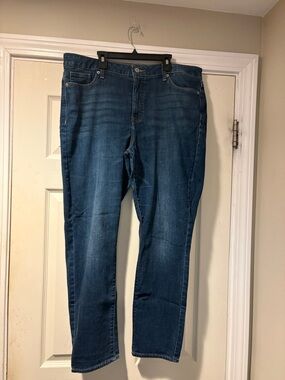 Lucky Brand Hayden Skinny Jeans in Dark Blue Wash 16